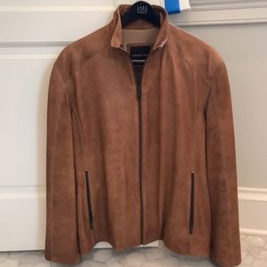 Andrew Marc Vintage Leather Jacket Mens